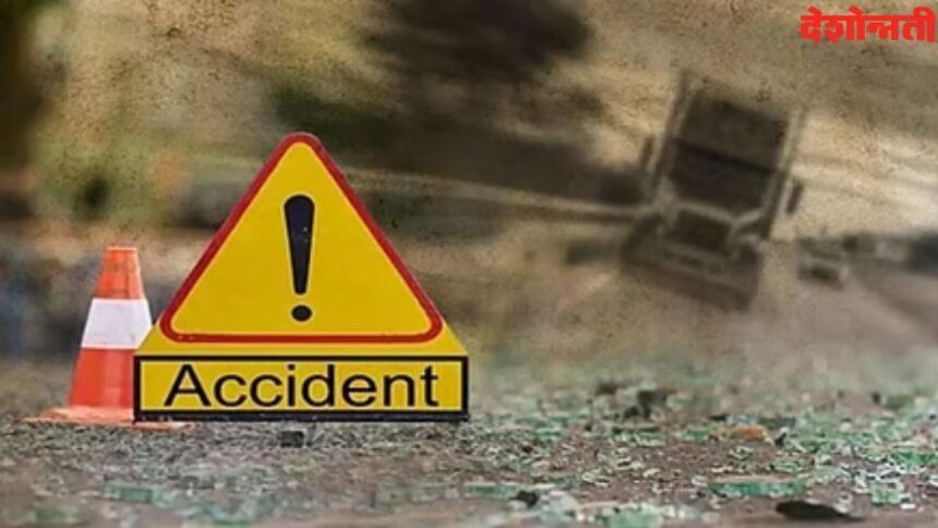 Truck-Bike Accident