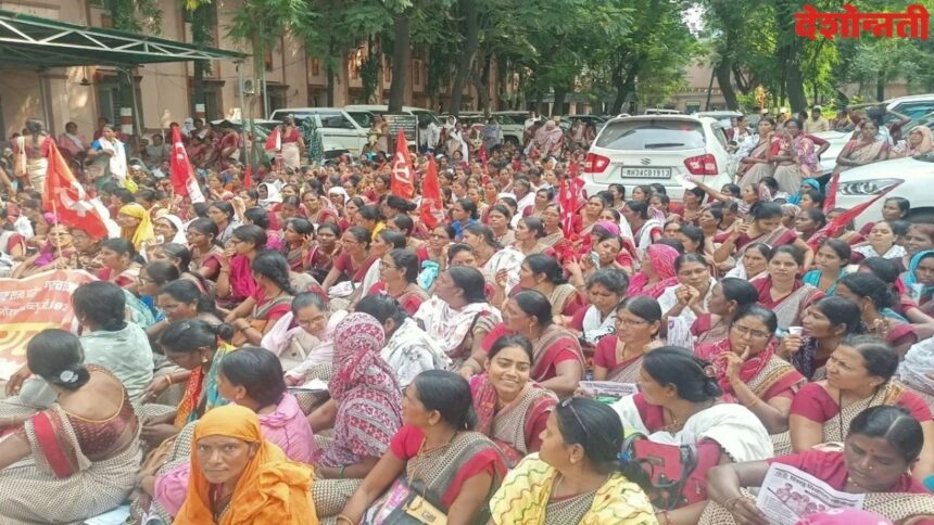 Asha Worker Morcha